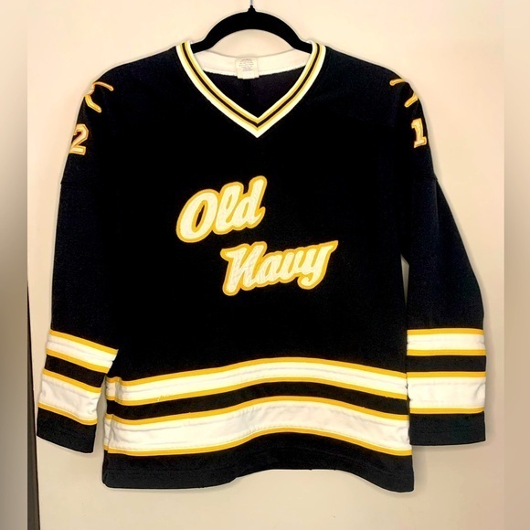 Old Navy Other - 90s Vintage Y2K Old Navy Hockey Jersey Sz 10 Small
